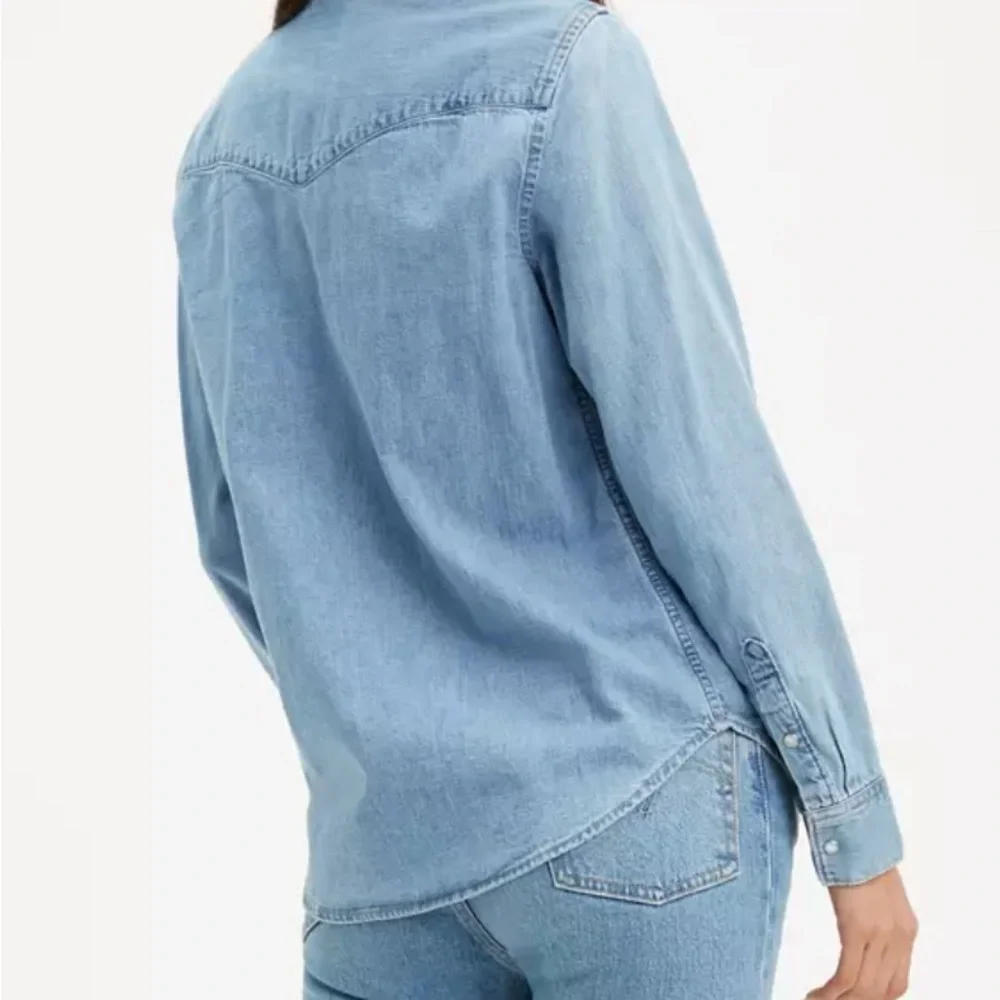 Levi’s Essential Western Denim Shirt - Cool Out - Size XL - Picture 3 of 7